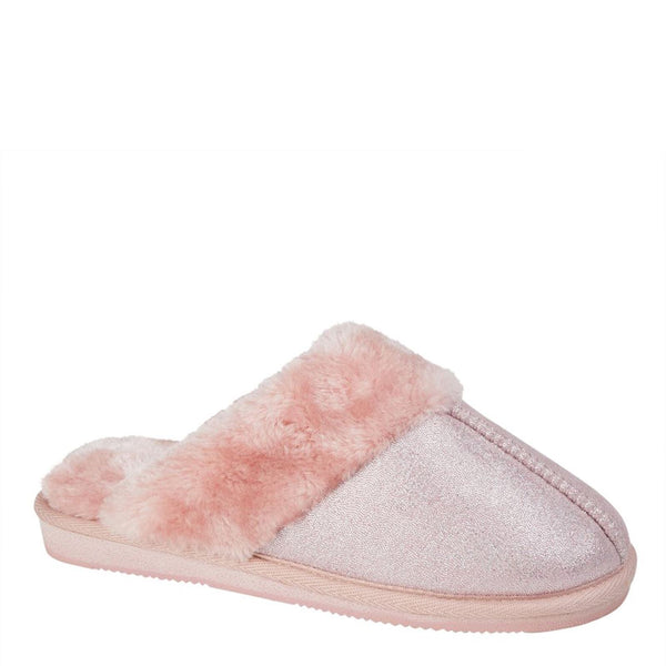 Sleepers Juliet Cuff Mule Sparkle Slippers