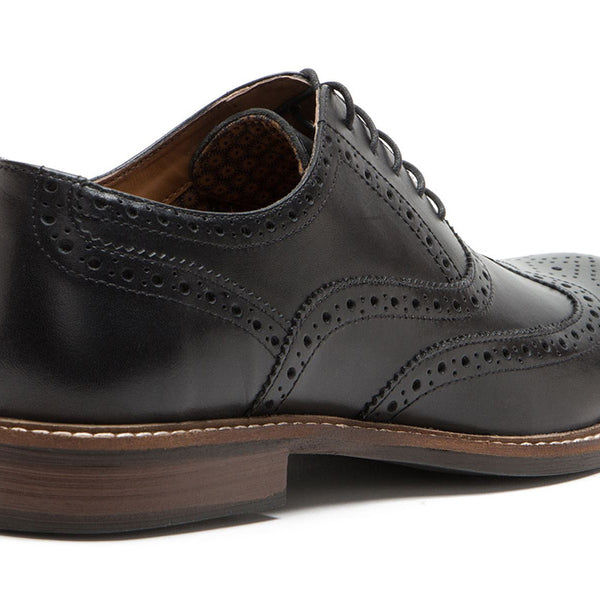 Thomas Crick Cardew Wingtip Mens Leather Brogue Lace Up Formal Shoes