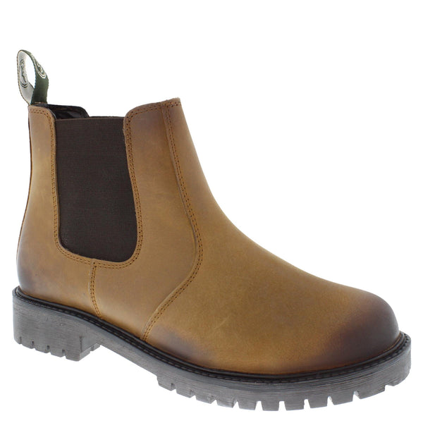 Frank James Rutland Men's Leather Chelsea Boots