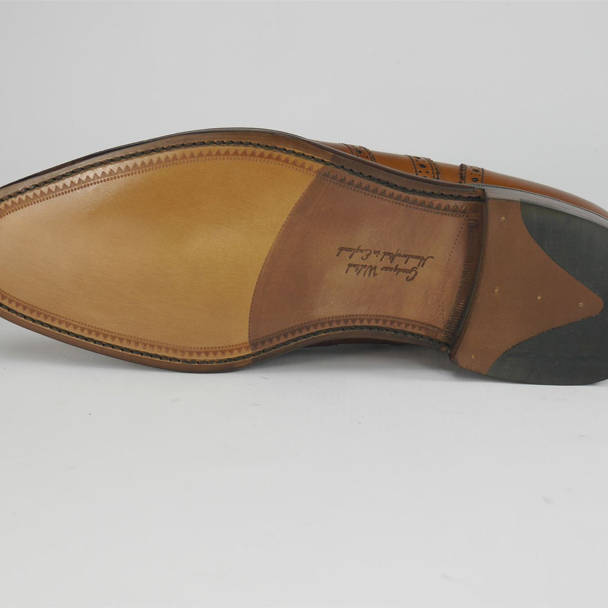Loakes Buckingham Goodyear Welted Leather Soles Mens Brogue Lace Shoes