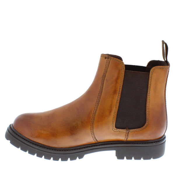 Frank James Rutland Boys Girls Infant Junior Leather Chelsea Dealer Boots