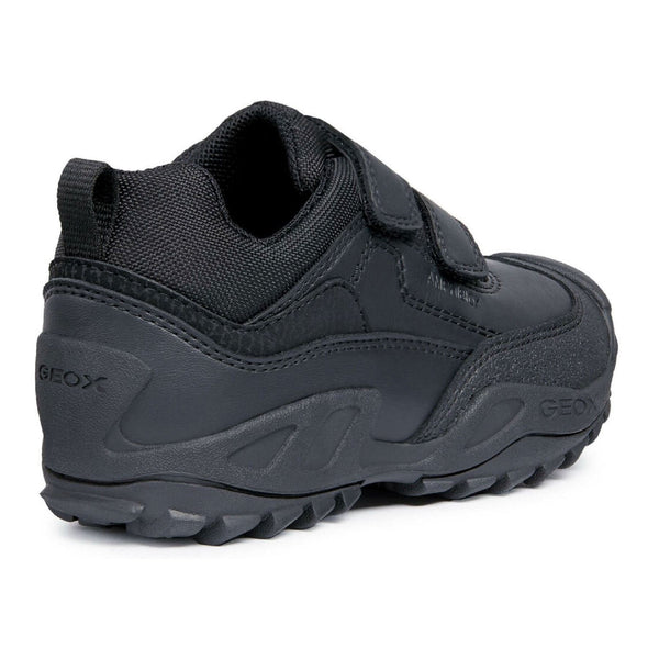 Geox Boys School Black Touch Fastening J New Savage Boy B A Waterproof Trainers