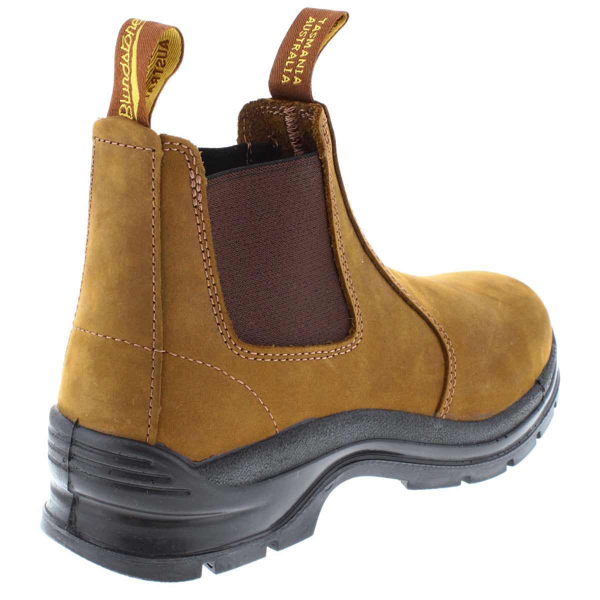 Blundstone #407 Saddle Brown Chelsea Work Boots