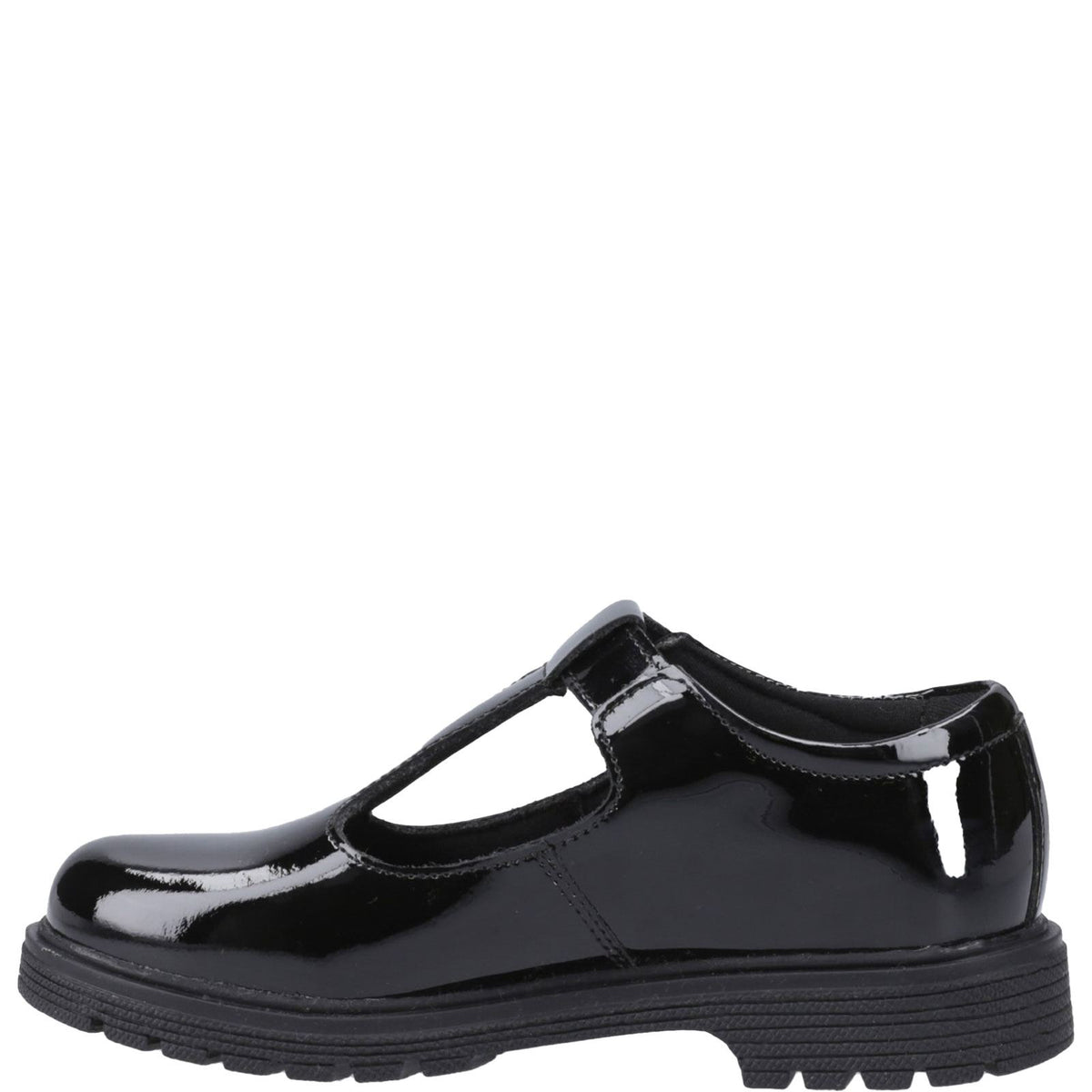 Hush Puppies Gracie Girls' Junior Patent School Shoes