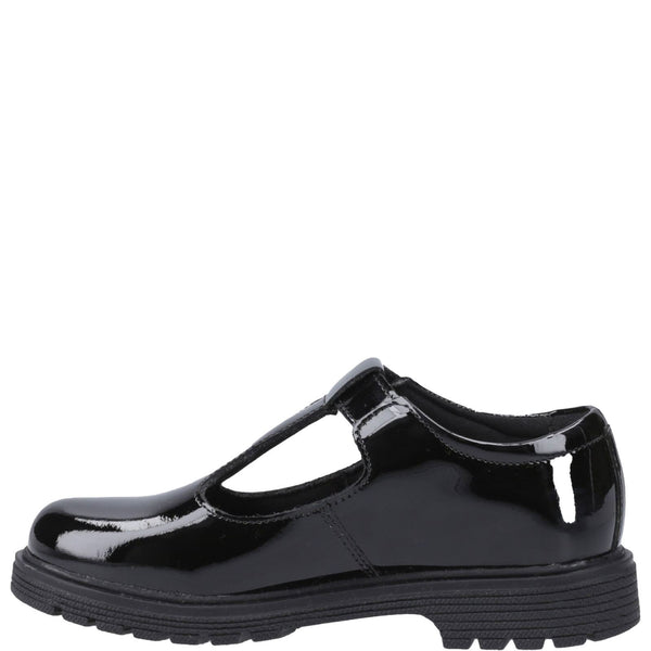 Hush Puppies Gracie Girls' Junior Patent School Shoes