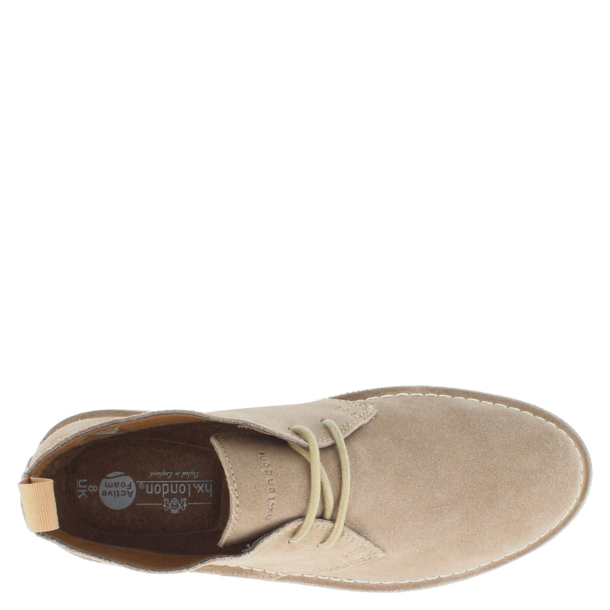 HX London Sahara Men's Chukka Suede Desert Boots