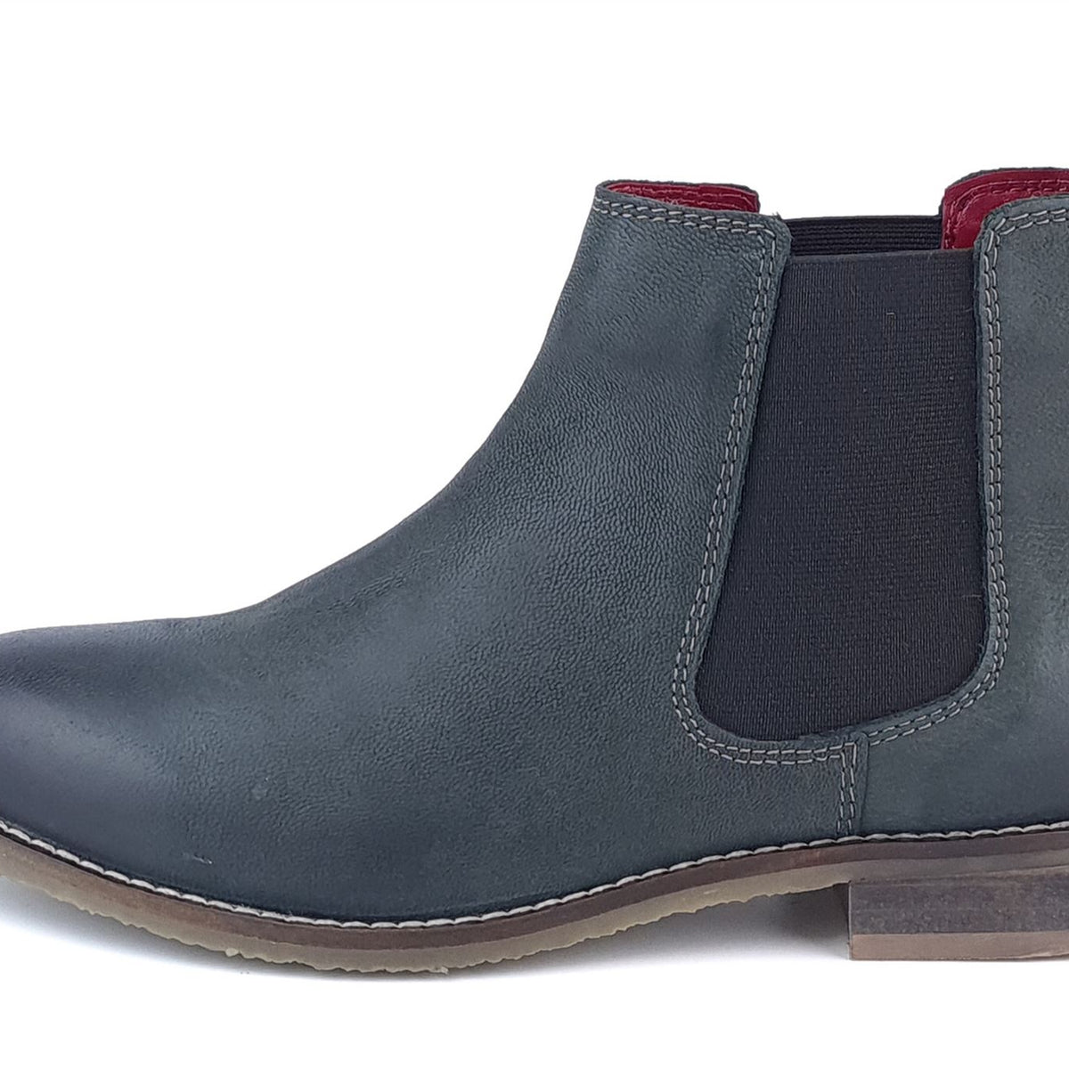 Frank James Aintree Ladies Leather Nubuck Chelsea Pull On Boots
