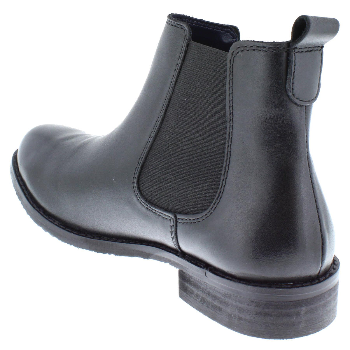 Frank James Aintree Ladies Leather Pull On Chelsea Boots