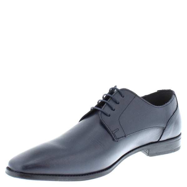 Thomas Crick Men's Leather Lace Up Derby Shoes