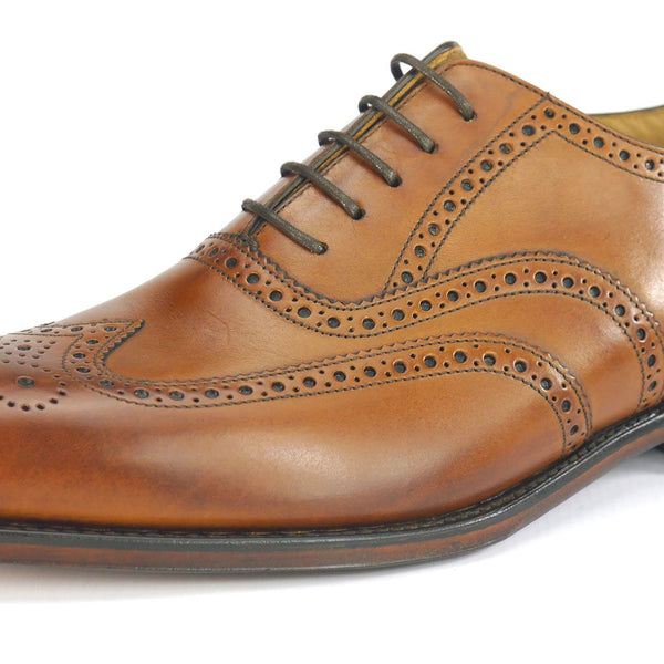 Loakes Buckingham Goodyear Welted Leather Soles Mens Brogue Lace Shoes