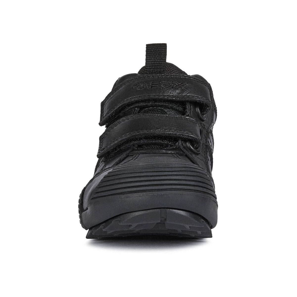 Geox Boys School Black Touch Fastening J Savage A Trainers