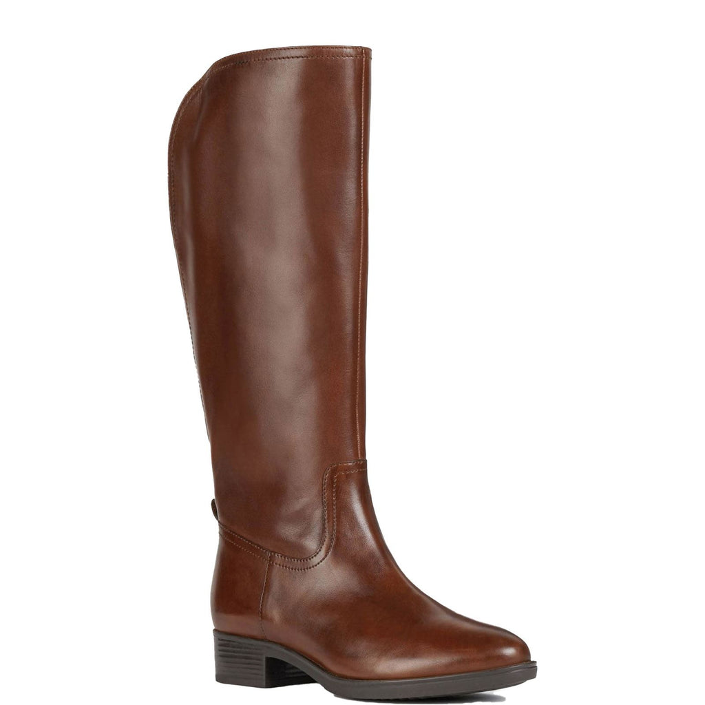 Geox D Felicity Zip Up Women's High Leg Boots