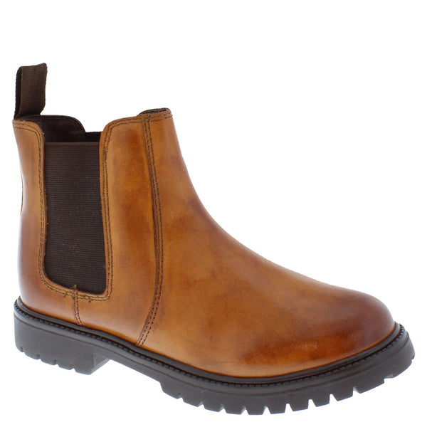 Frank James Rutland Boys Girls Infant Junior Leather Chelsea Dealer Boots