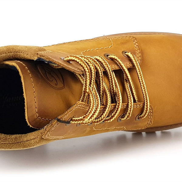 Frank James Bisley Mens Leather Lace Up Yuma Commando Casual Boots
