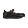Geox Girls School Black Touch Fastening Naimara Girl Ballerina
