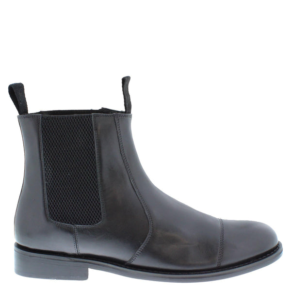 Frank James Benchgrade Stratford Leather Handmade Welted Chelsea Dealer Boots