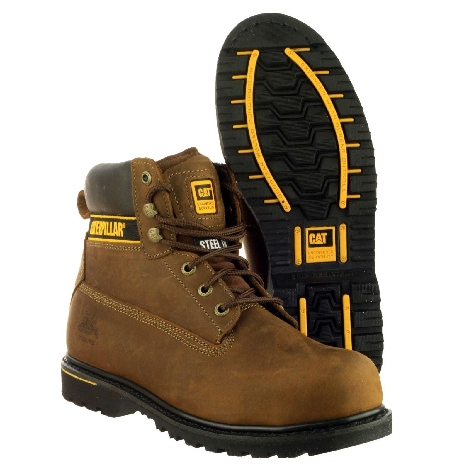 Caterpillar Holton Safety Boots – Foot Box - Main Image