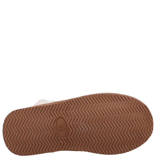 Hush Puppies Ashlynn Kids' Faux Fur Bootie Slippers