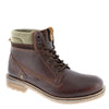 Wrangler Hill Tweed Lace Leather Combat Mens Boots