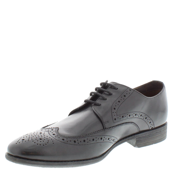 Clarks Chart Limit G Fit Lace Up Brogue Shoes