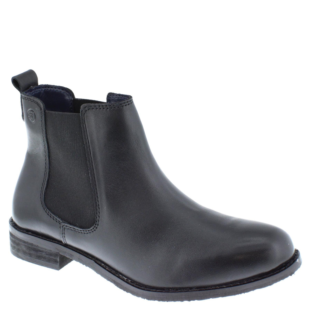 Frank James Aintree Ladies Leather Pull On Chelsea Boots