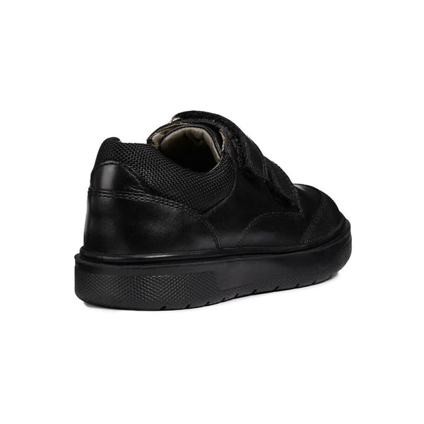 Geox Boys School Black J Riddock B. F Touch Fastening Shoes