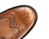 Frank James Benchgrade Stow Leather Sole Handmade Welted Brogue Lace Up Shoes