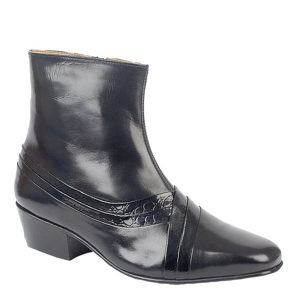 Montecatini Mt5113 Inside Zip Ankle Boots