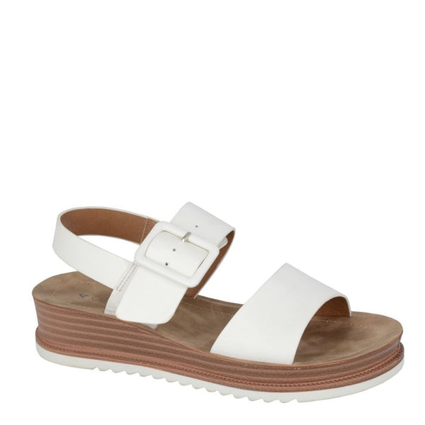 Cipriata Orfa Sling Back Buckle Wedge Sandals