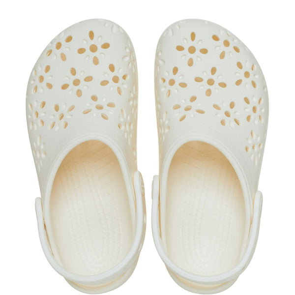 Crocs Kids' Classic Floral Cut Out Clogs