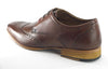 Frank James Clapham Mens Leather Brogue Lace Up Formal Shoes