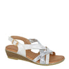 Cipriata Quarta Two Tone Sling Back Buckle Sandals