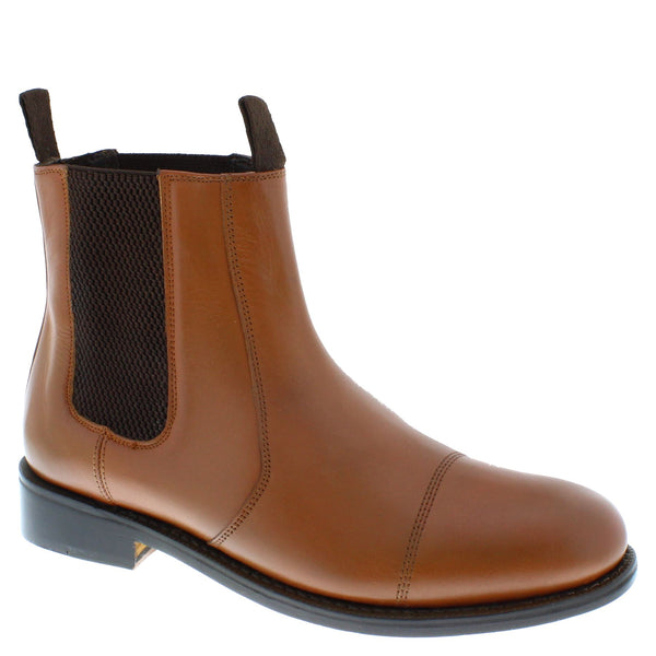 Frank James Benchgrade Stratford Leather Handmade Welted Chelsea Dealer Boots