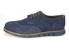 London Brogues Gatz Derby Suede Lightweight Flexible Mens Shoes