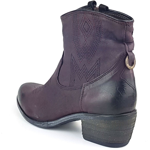 Wrangler Carson Tex Cowboy Western Leather Zip Ankle Chelsea Boots