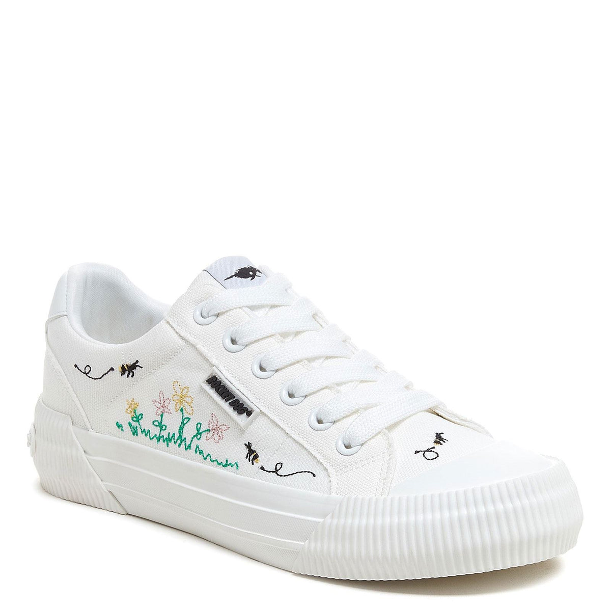 Rocket Dog Cheery Embroidery Trainers