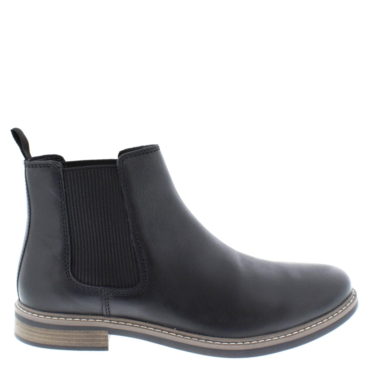 Thomas Crick Bamford Leather Mens Pull On Brown Chelsea Boots