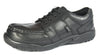 POD Grant Lace Up Black Leather Boys School Formal Casual Shoes