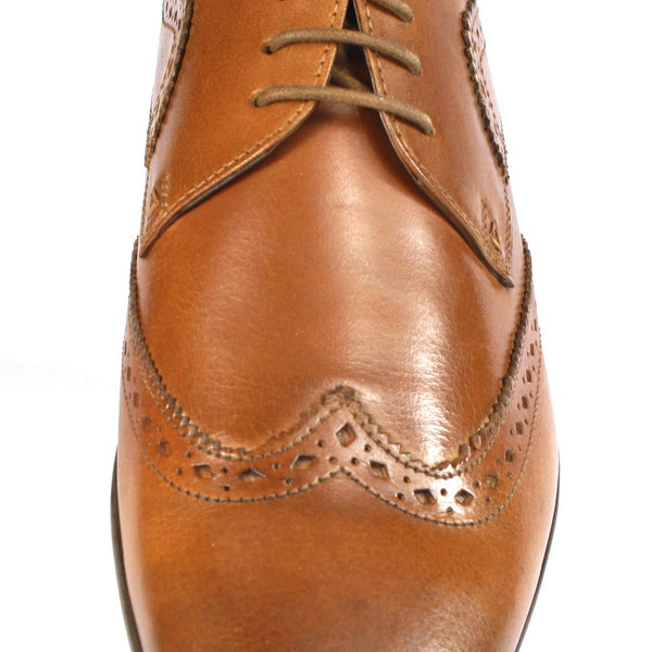 POD Ceres Pointed Toe Mens Leather Lace Up Brogues Formal Casual Shoes