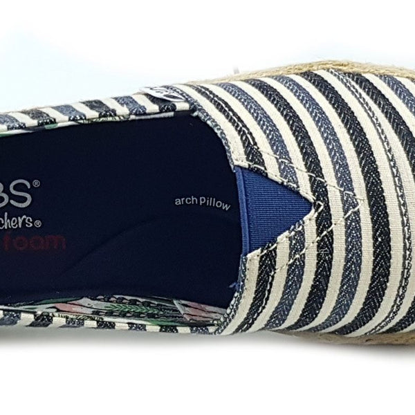 Skechers Flexpadrille-Port & Starboard Womens Casual Pumps Canvas Shoes