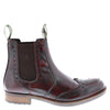 Frank James Chepstow Mens Brogue Chelsea Dealer Cleated Sole Leather Boots