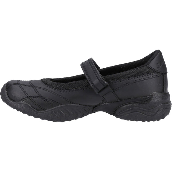 Skechers Velocity Pouty Girls' Leather School Shoes