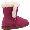 Hush Puppies Ashlynn Kids' Faux Fur Bootie Slippers