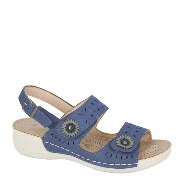 Boulevard L 518 Twin Touch Fastening Sling Back Sandals