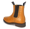 Charles Horrel England CH2001 Welted Brogue Chelsea Tan Mustang Dealer Boots