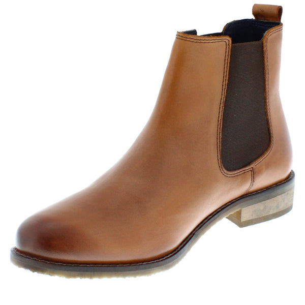 Frank James Aintree Ladies Leather Pull On Chelsea Boots