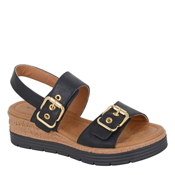 Cipriata Milia Twin Buckle Touch Fastening Sandals