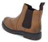 Frank James Grantham Leather Brogue Chelsea Junior Boots