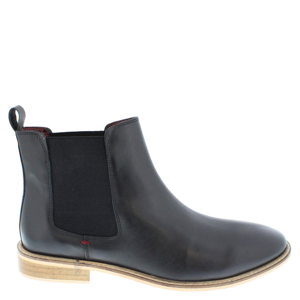 Frank James Bromley Leather Ankle Chelsea Pull On Mens Boots