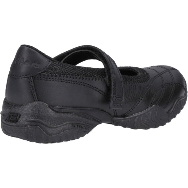 Skechers Velocity Pouty Girls' Leather School Shoes